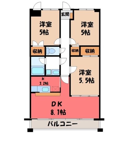 フローラ大塚 壱番館の物件間取画像